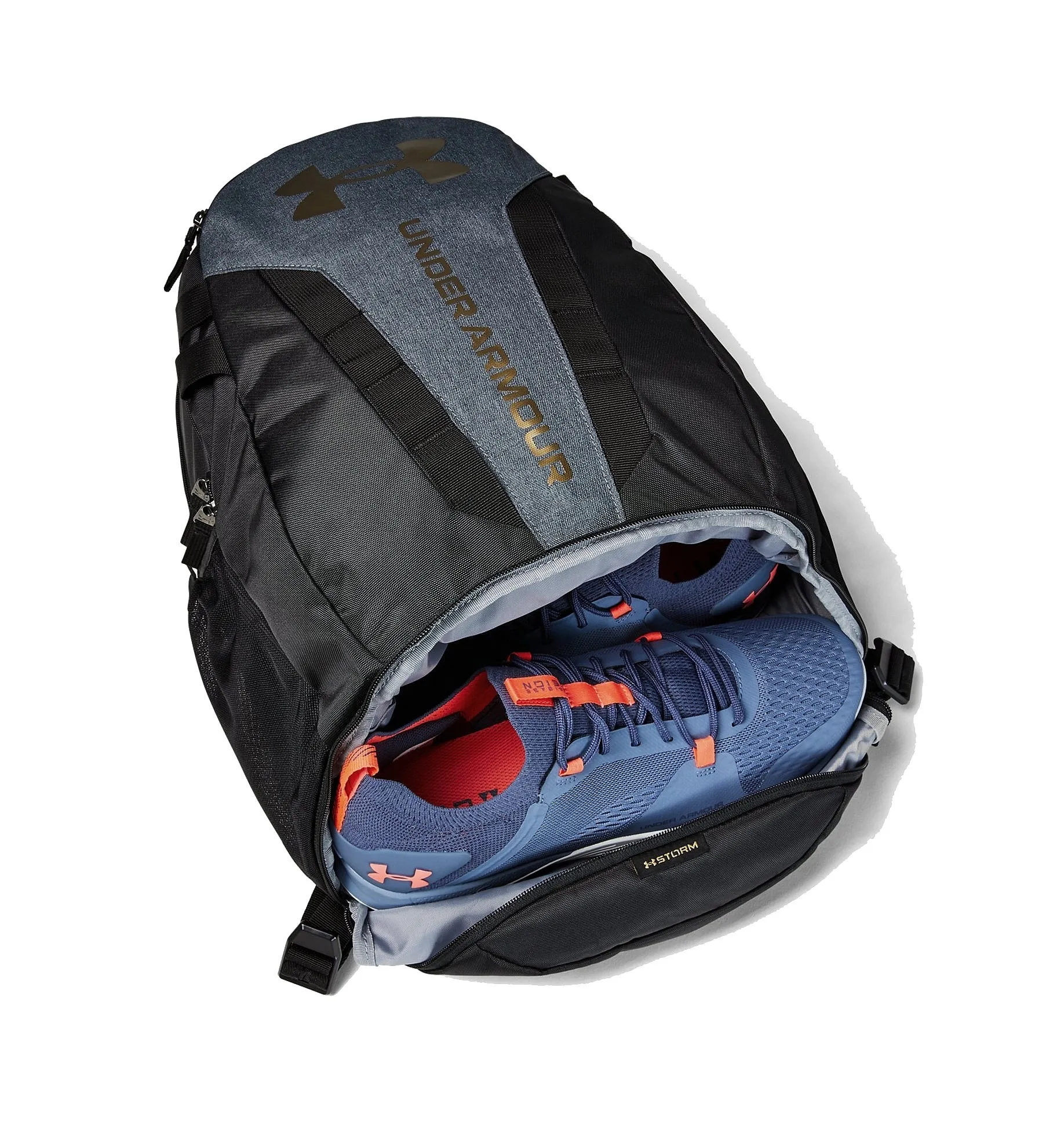 backpack Under Armour Hustle 5.0 - 004/Black/Black Medium Heather