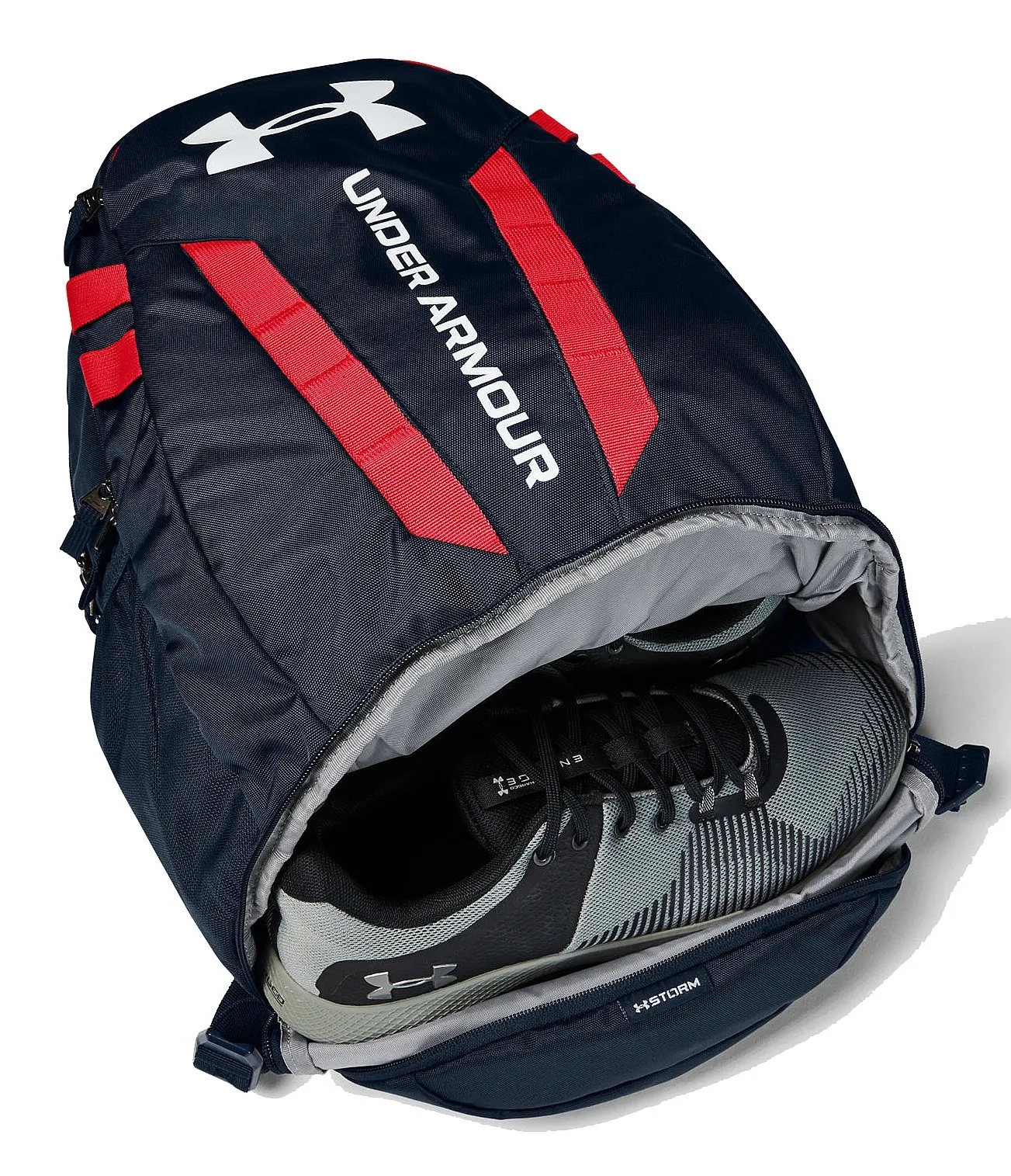 backpack Under Armour Hustle 5.0 - 409/Academy/Red