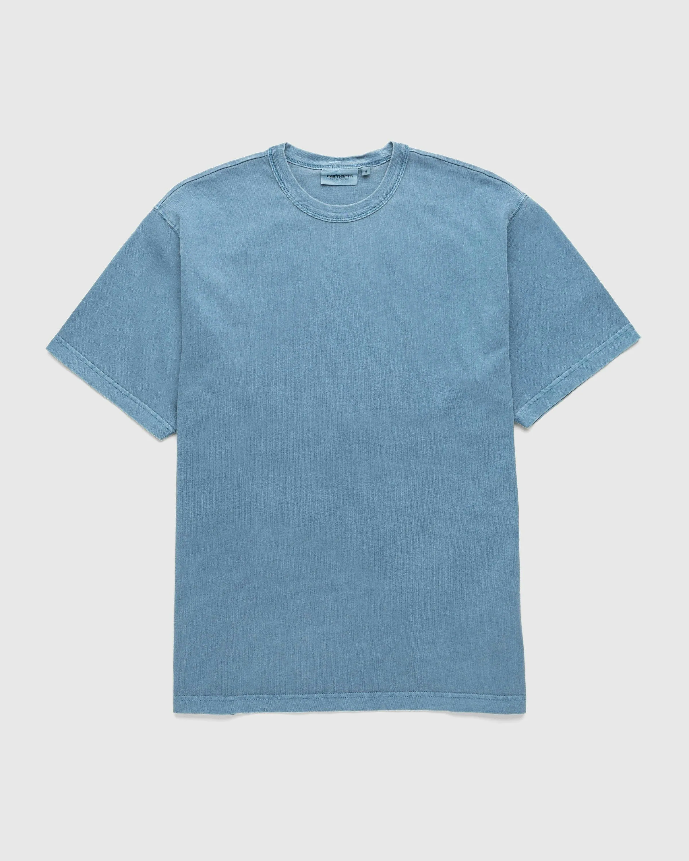 Carhartt WIP – S/S Taos T-Shirt Vancouver Blue/Garment-Dyed | Highsnobiety Shop