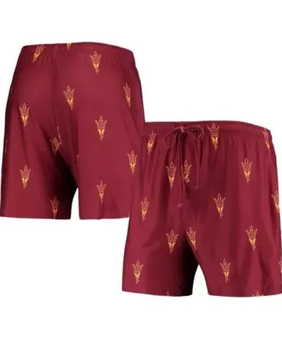 Concepts Sport Men's NCAA Arizona State Sun Devils Flagship Allover Print Jam Shorts