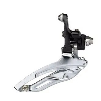 Front Derailleur - 9-Speed, Triple 52/42/30T, Braze-On, Shimano Compatible