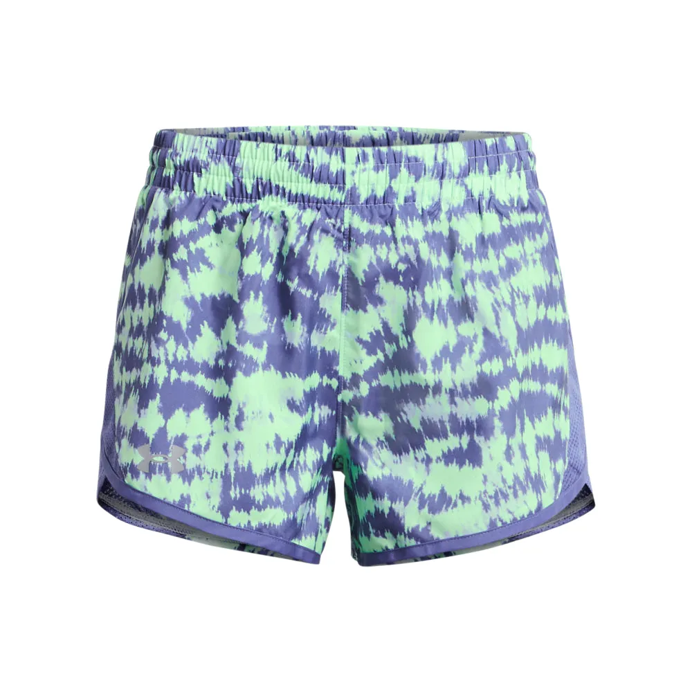 Girls' Under Armour Youth Fly By Printed Short