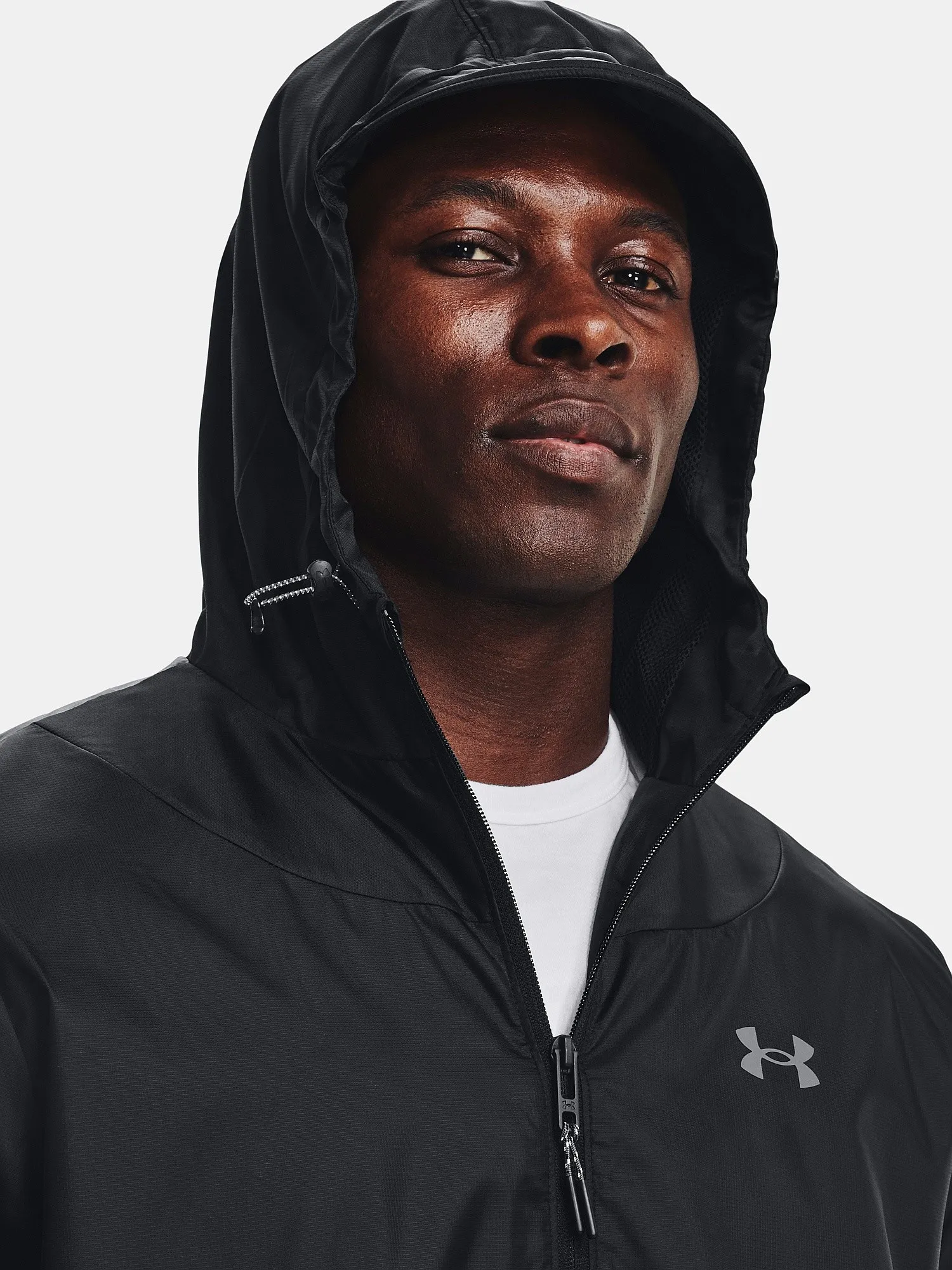 jacket Under Armour Legacy Windbreaker - Black - men´s