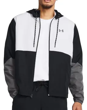 jacket Under Armour Legacy Windbreaker - Black/Castlerock - men´s