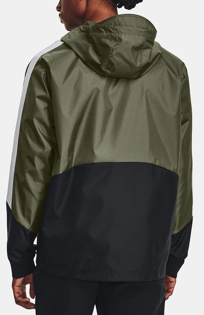 jacket Under Armour Legacy Windbreaker - Marine OD Green/Black/White - men´s