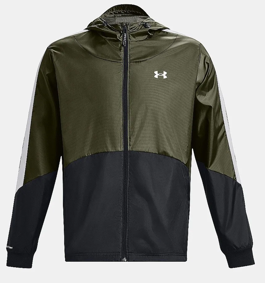 jacket Under Armour Legacy Windbreaker - Marine OD Green/Black/White - men´s