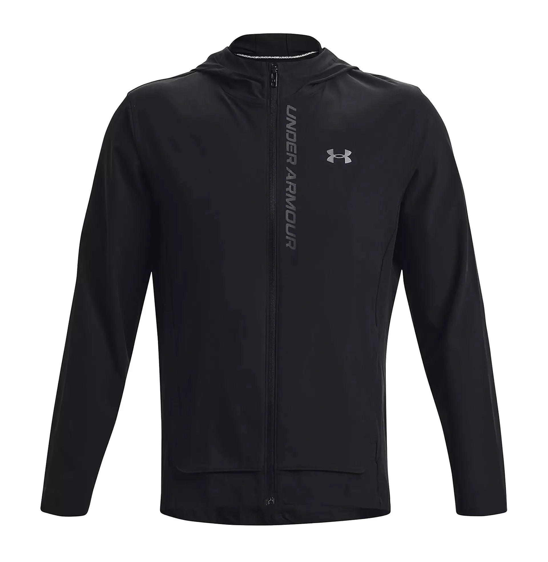 jacket Under Armour OutRun The Storm - 002/Black/Jet Gray - men´s