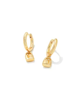 Kendra Scott Jess Lock Huggie Earring