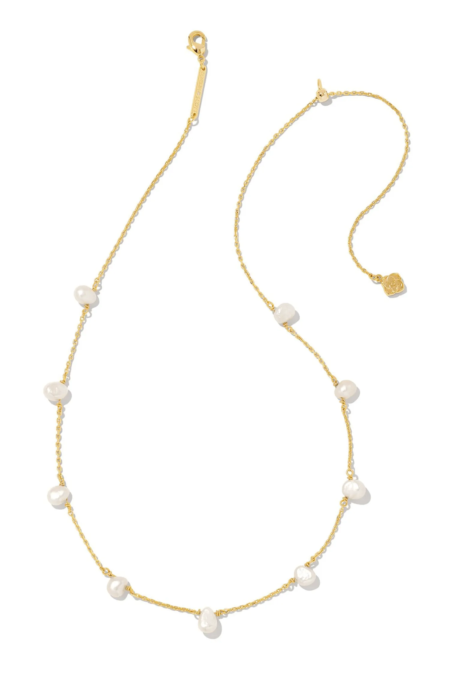 Kendra Scott Leighton Pearl Strand Necklace