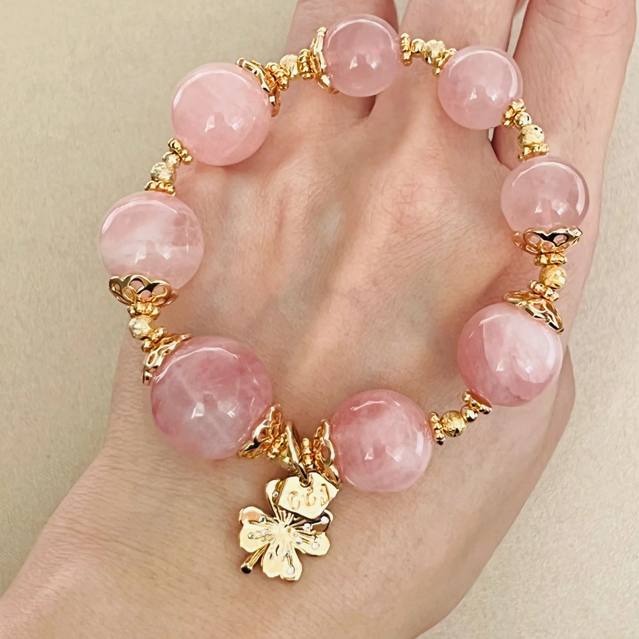 Madagascar Rose Quartz Supreme Bracelet