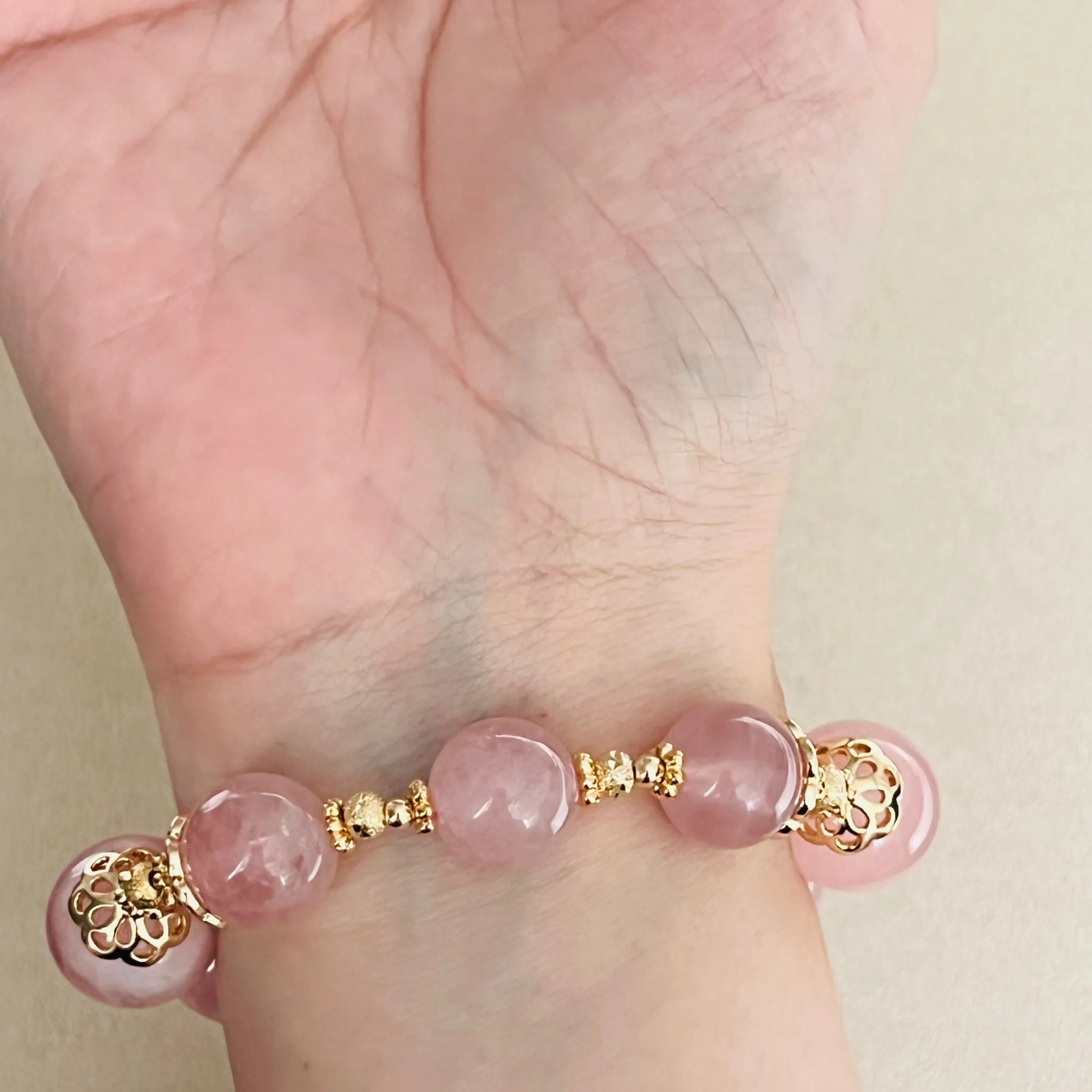 Madagascar Rose Quartz Supreme Bracelet