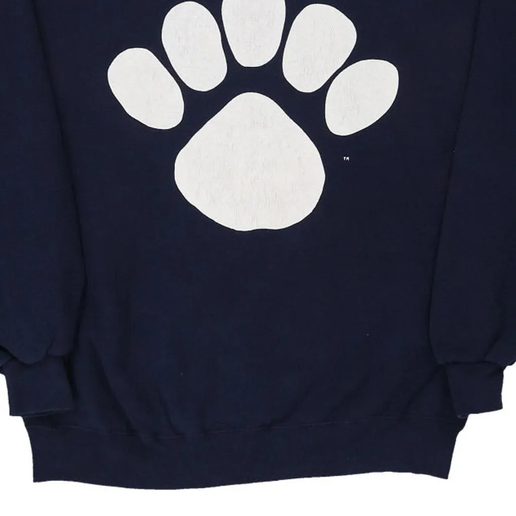 Made in U.S.A. Penn State Russell Athletic Sweatshirt - Large Navy Cotton Blend