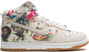 Nike x Supreme SB Dunk High Rammellzee sneakers White