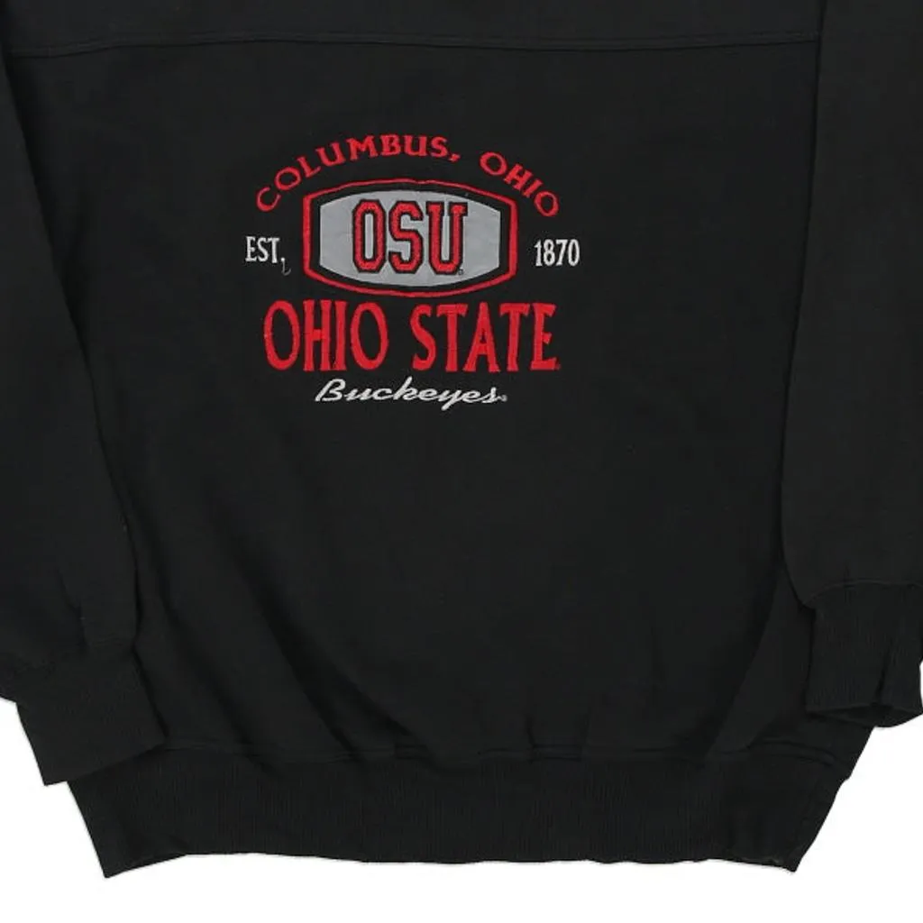 Ohio State Buckeyes Crable College Sweatshirt - Medium Black Cotton Blend