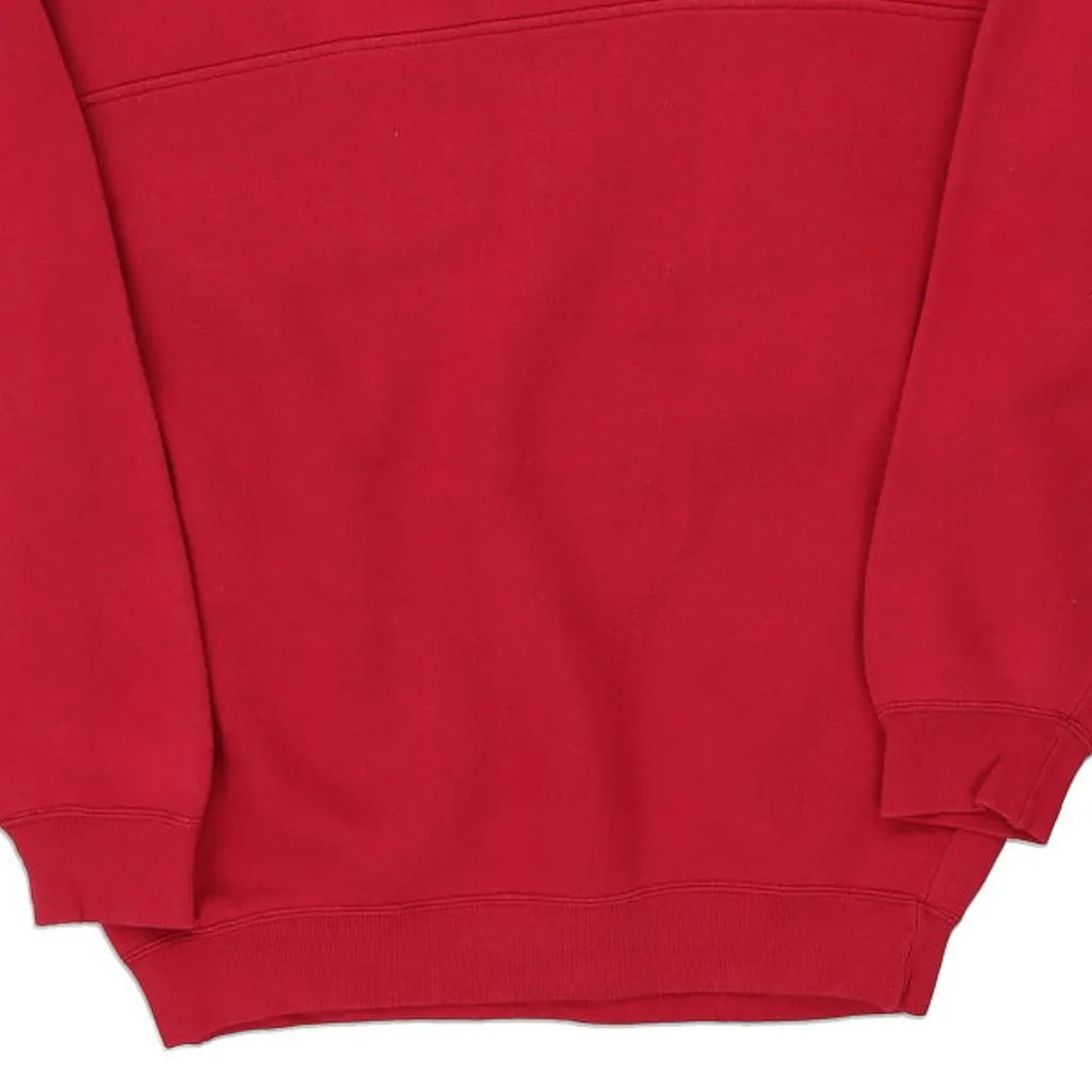 Ohio State Buckeyes Galt Crew College Sweatshirt - Medium Red Cotton Blend