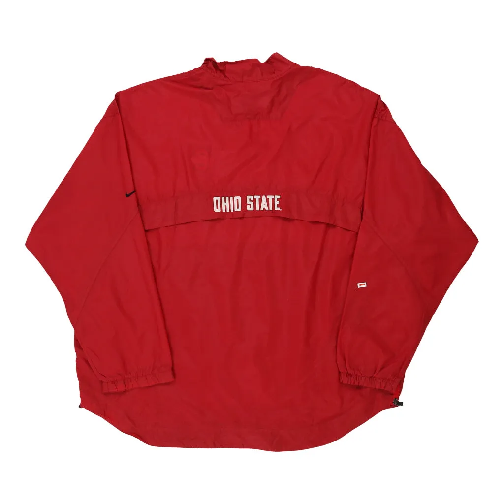 Ohio State Nike College Jacket - 2XL Red Polyester