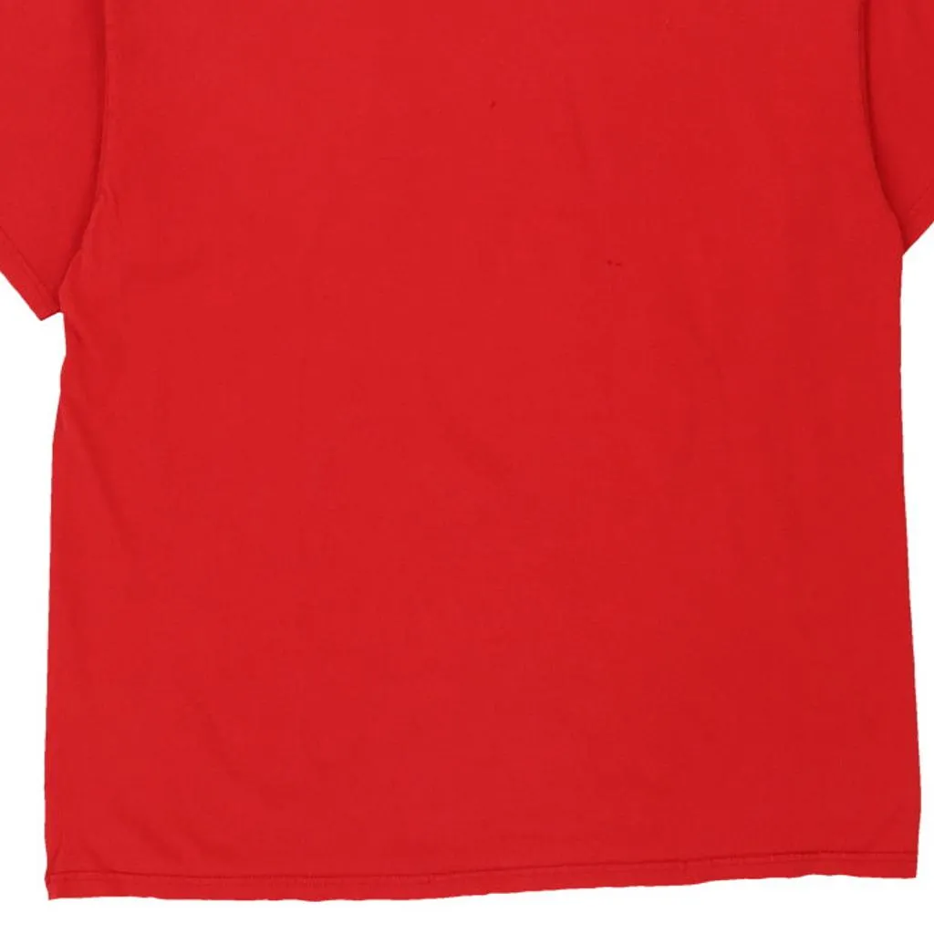 Ohio State Nike College T-Shirt - Large Red Cotton