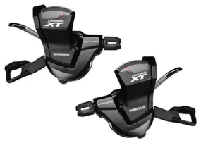 Pair of Shimano XT SL-M8000 3x11V Black Controls