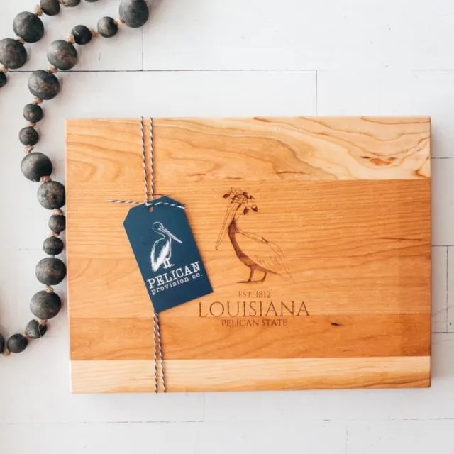 Pelican State Cutting Board