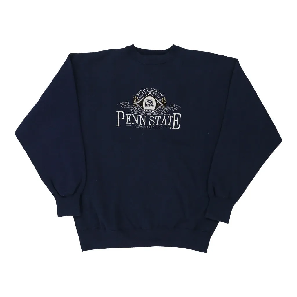 Penn State Midwest College Sweatshirt - XS Navy Cotton Blend