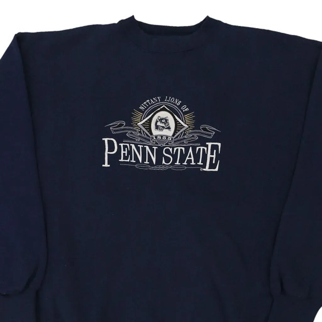 Penn State Midwest College Sweatshirt - XS Navy Cotton Blend