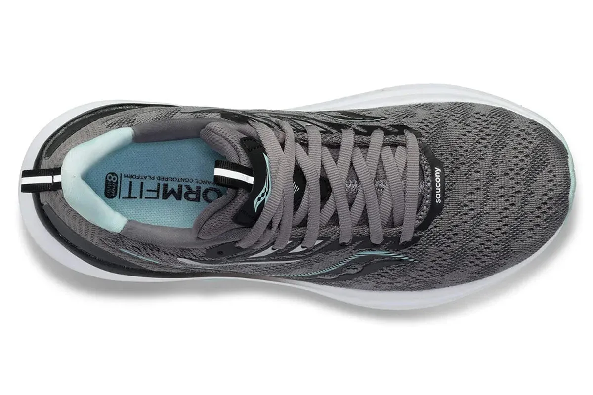 Saucony Echelon 9 D Charcoal/Ice Womens