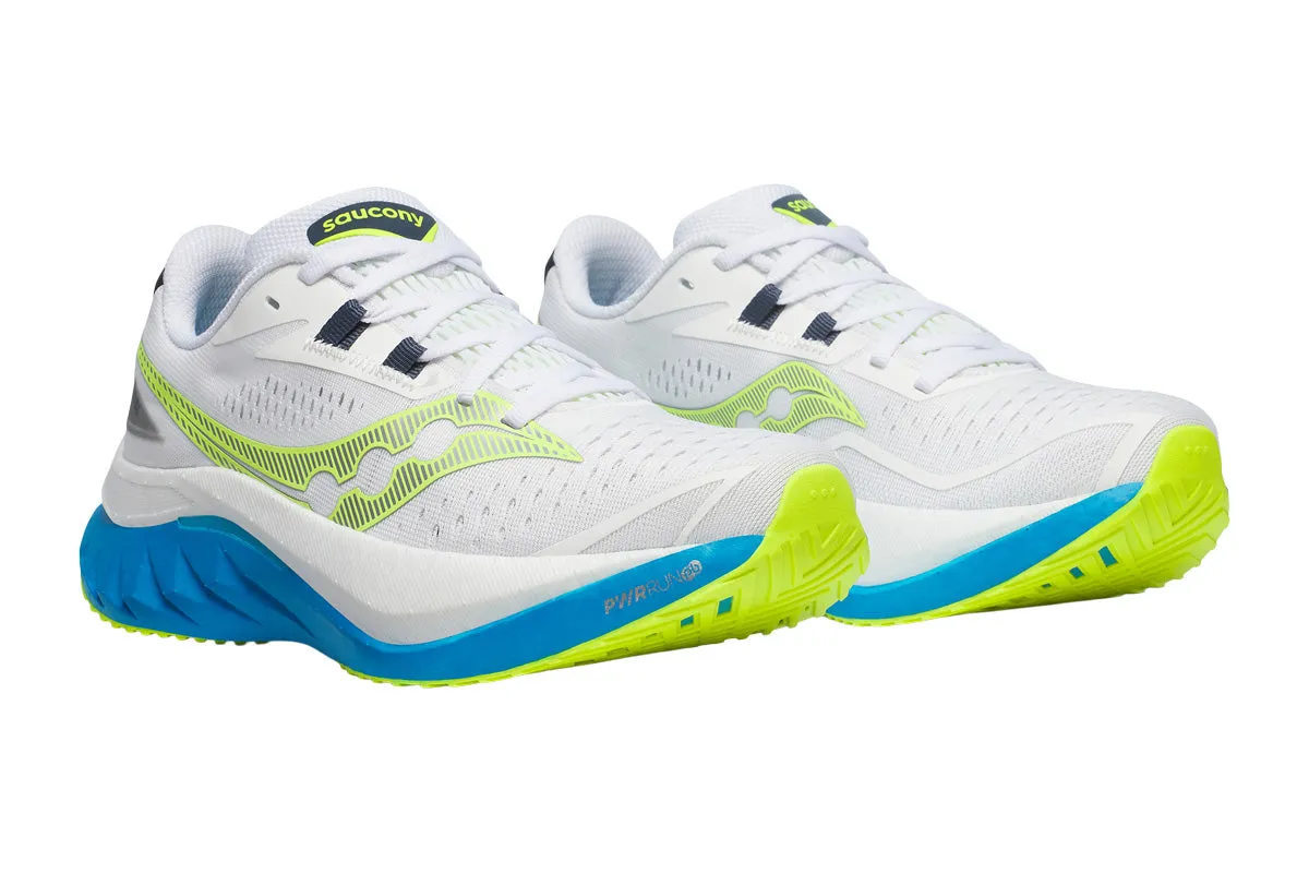 Saucony Endorphin Speed 4 B White/Viziblue Womens