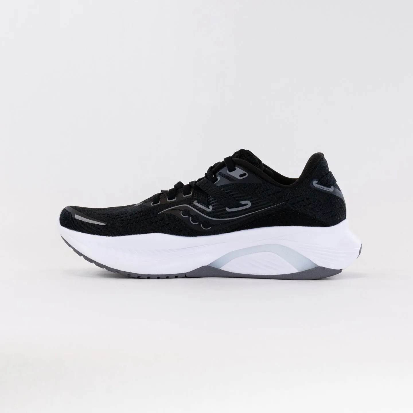 Saucony Guide 16 Wide (Women's) - Black/White