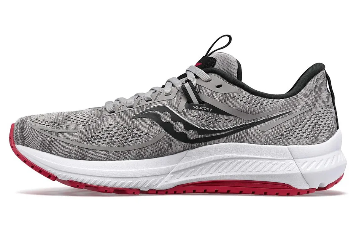 Saucony Omni 21 2E Alloy/Garnet Mens