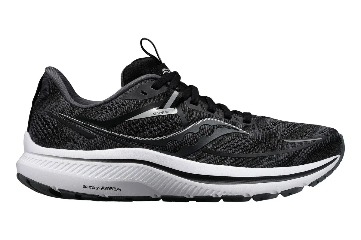 Saucony Omni 21 D Black/White Womens