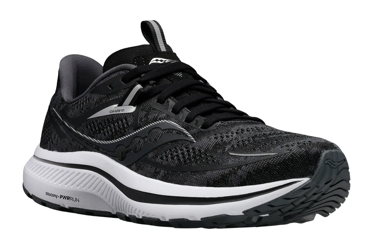 Saucony Omni 21 D Black/White Womens