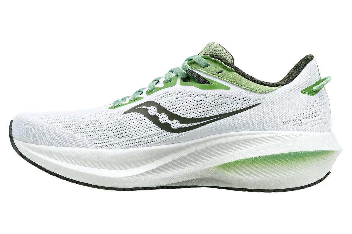 Saucony Triumph 21 D White/Umbra Mens