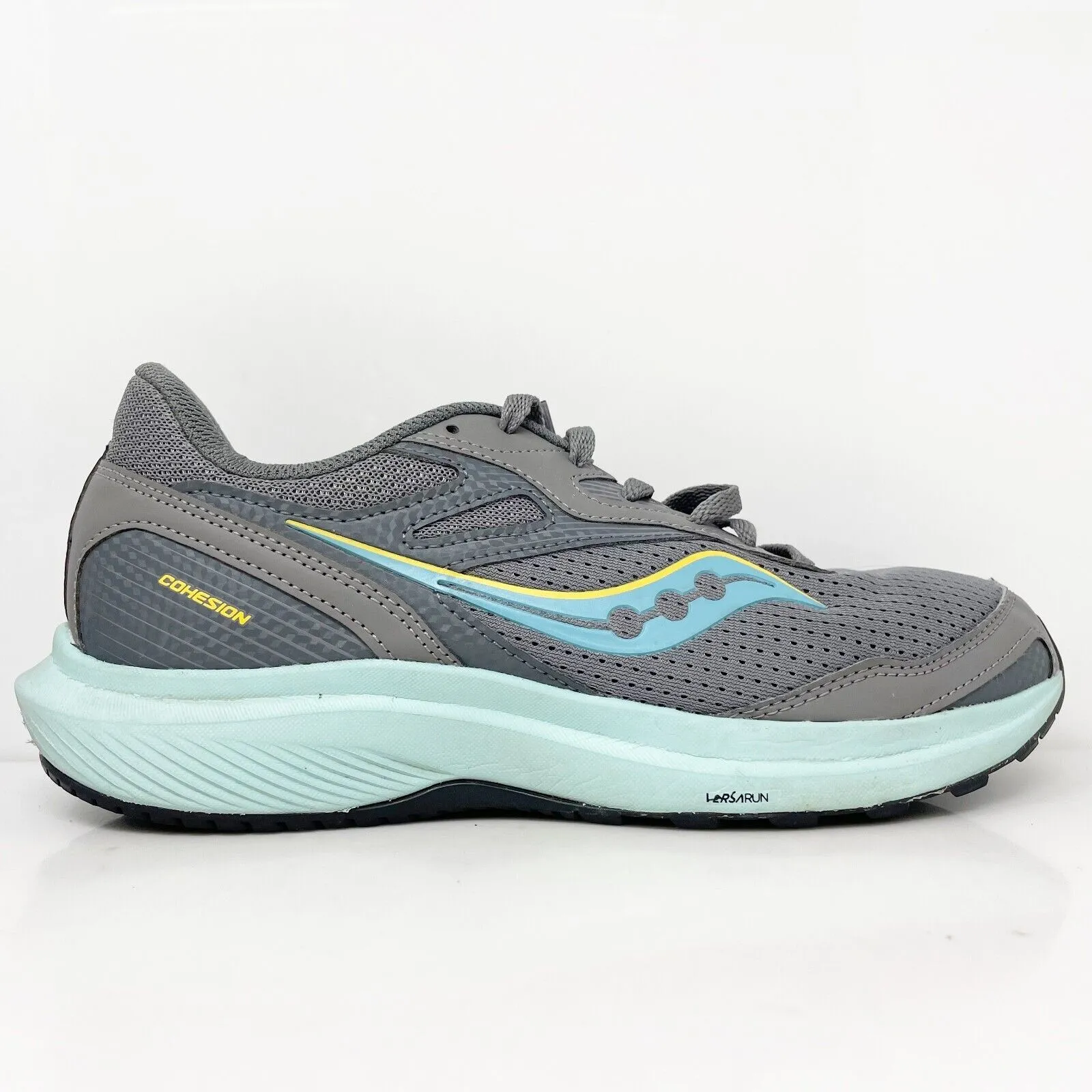 Saucony Womens Cohesion 16 S10781-14 Gray Running Shoes Sneakers Size 9.5