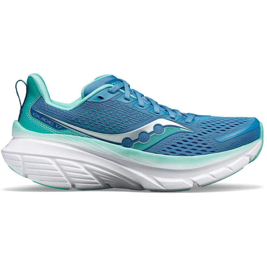 Saucony Women's Guide 17 Running Shoes Breeze / Mint