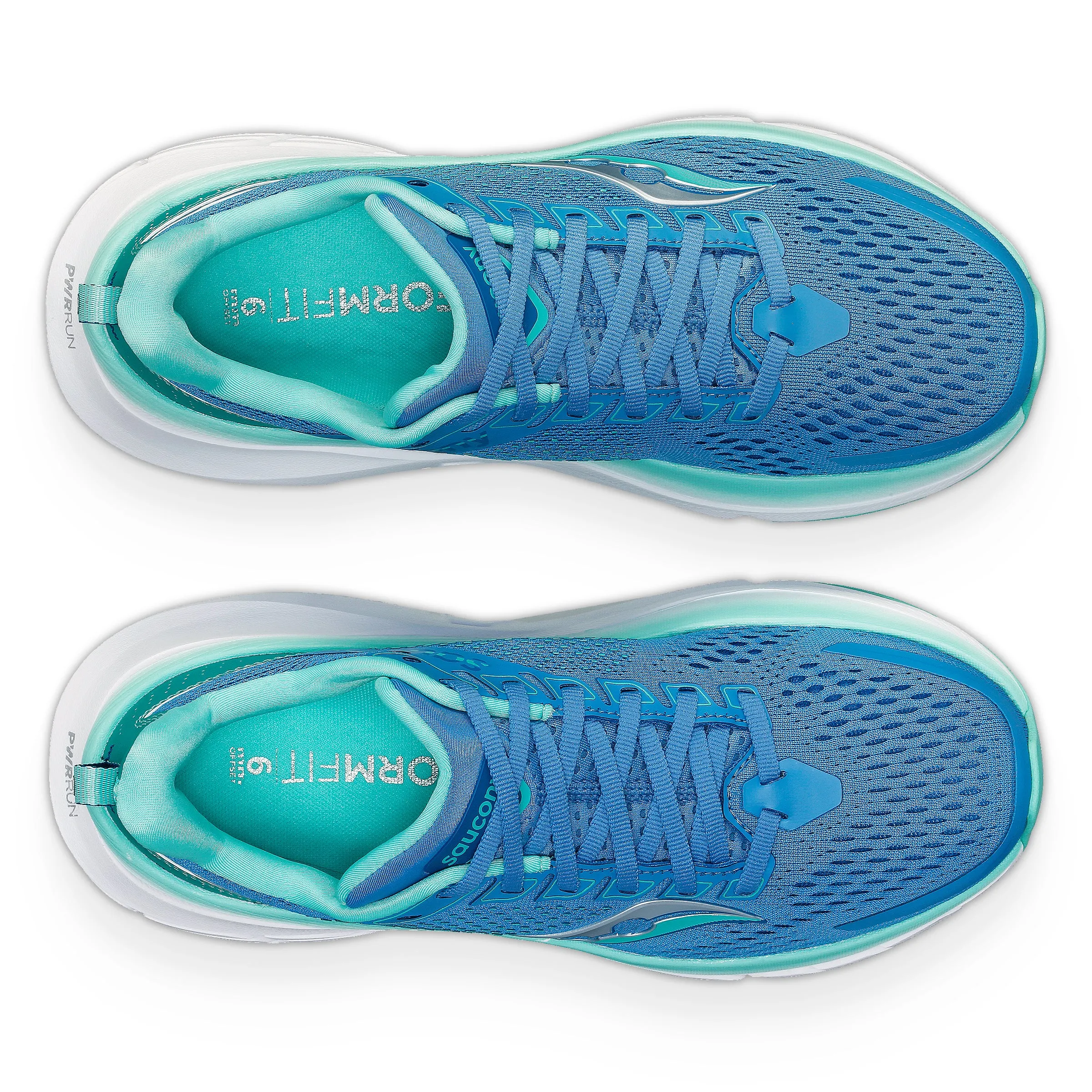 Saucony Women's Guide 17 Running Shoes Breeze / Mint