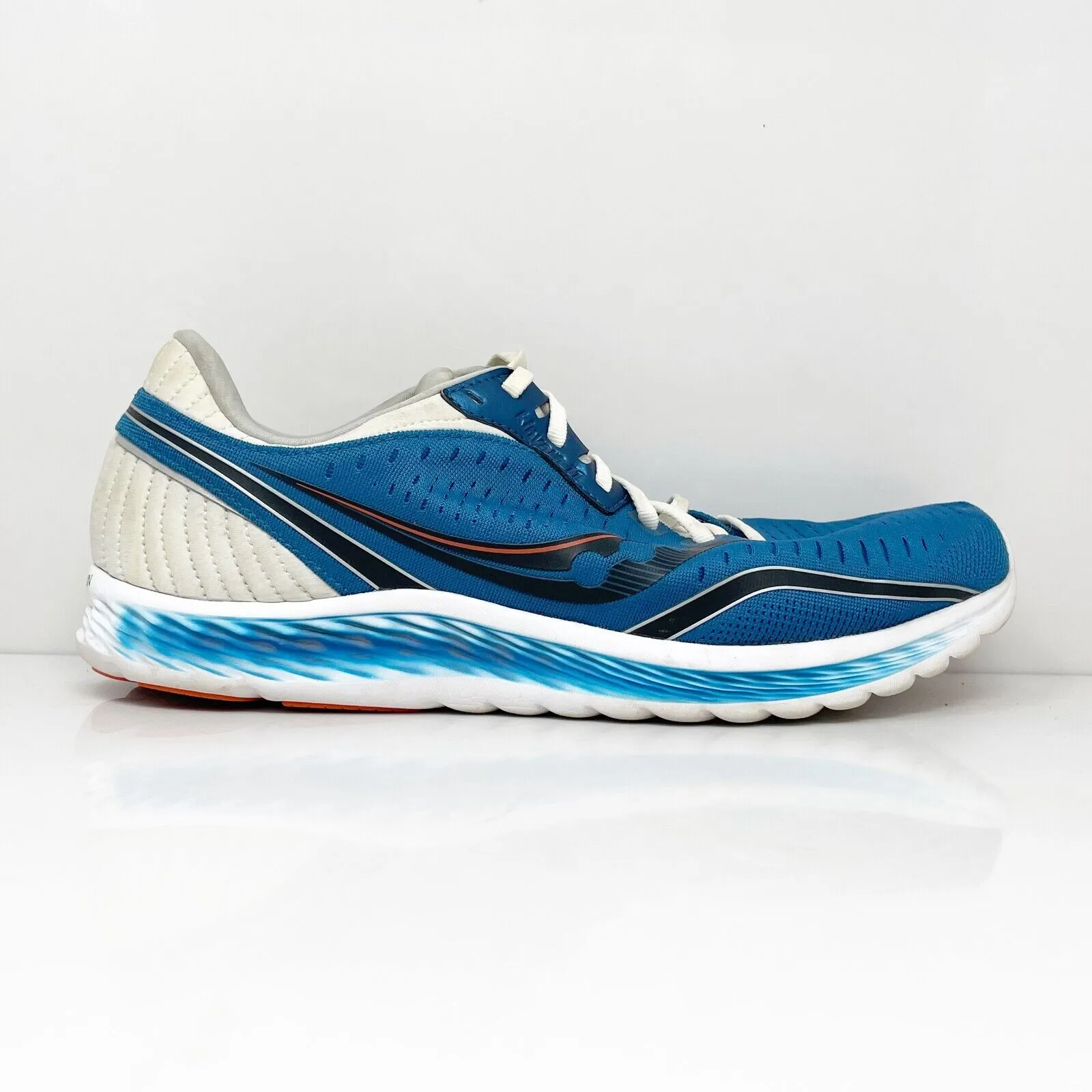 Saucony Womens Kinvara 11 S20552-25 Blue Running Shoes Sneakers Size 12 W