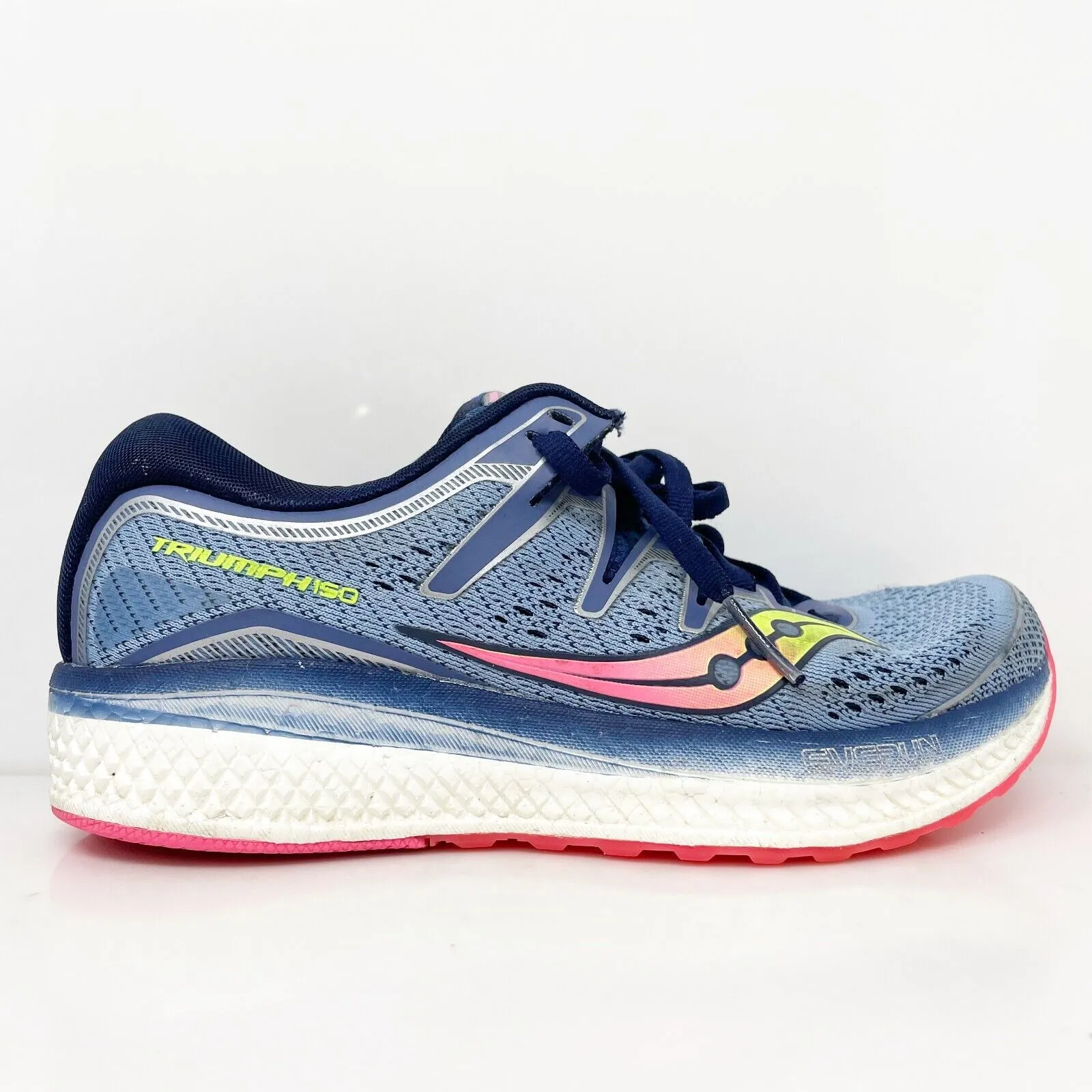 Saucony Womens Triumph ISO 5 S10462-1 Blue Running Shoes Sneakers Size 5