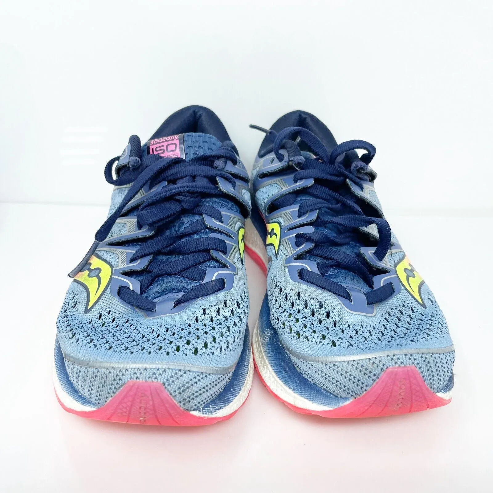 Saucony Womens Triumph ISO 5 S10462-1 Blue Running Shoes Sneakers Size 5