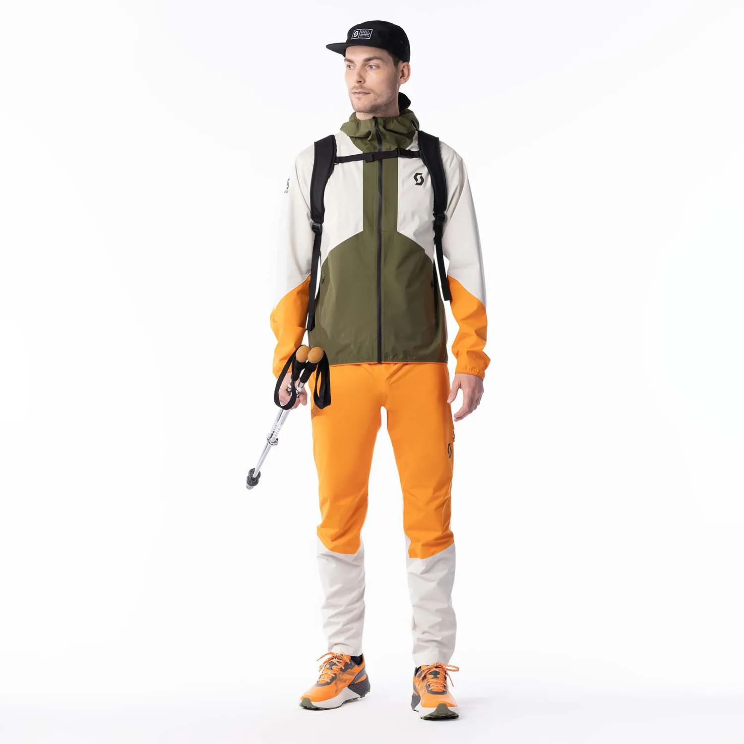 Scott Explorair Light Dryo 2.5 L Pantaloni  Flash Orange/Dust White