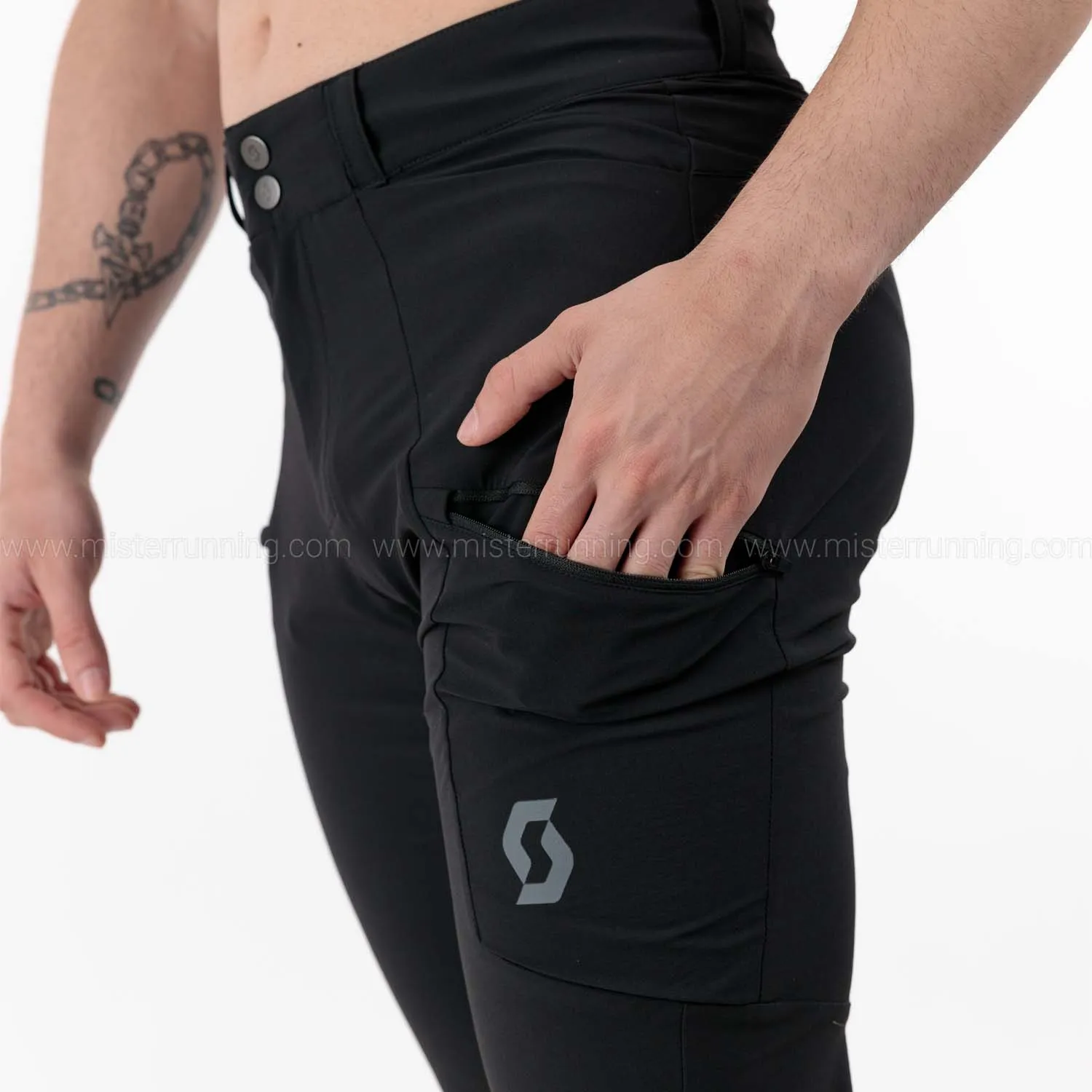 Scott Explorair Tech Pantaloni  Black