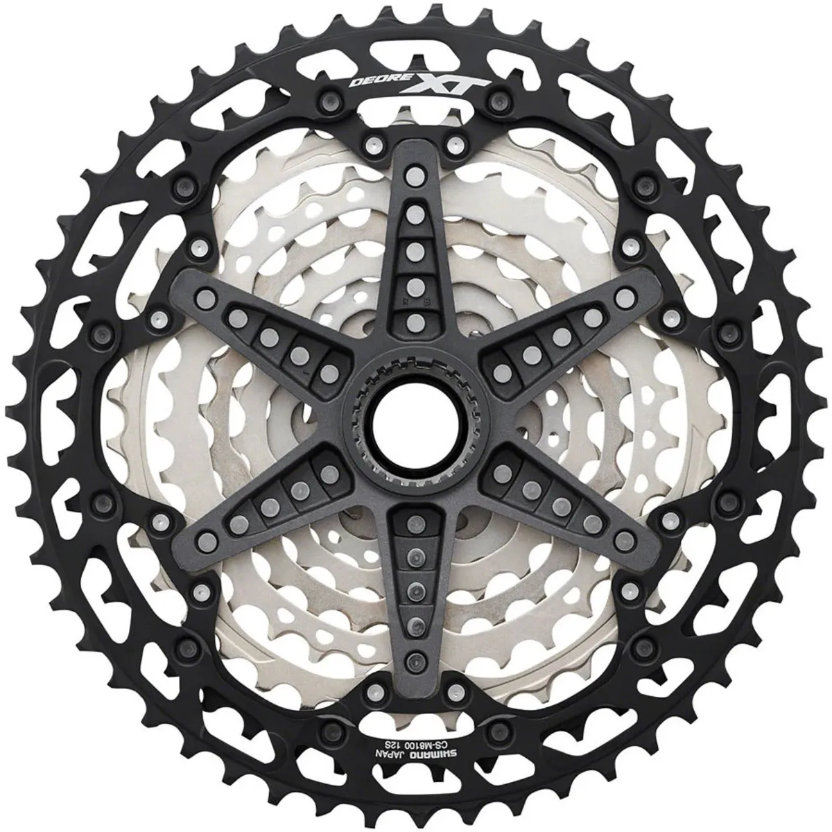 Shimano Deore XT CS-M8100 Cassette 12-Speed Micro Spline 10-45T