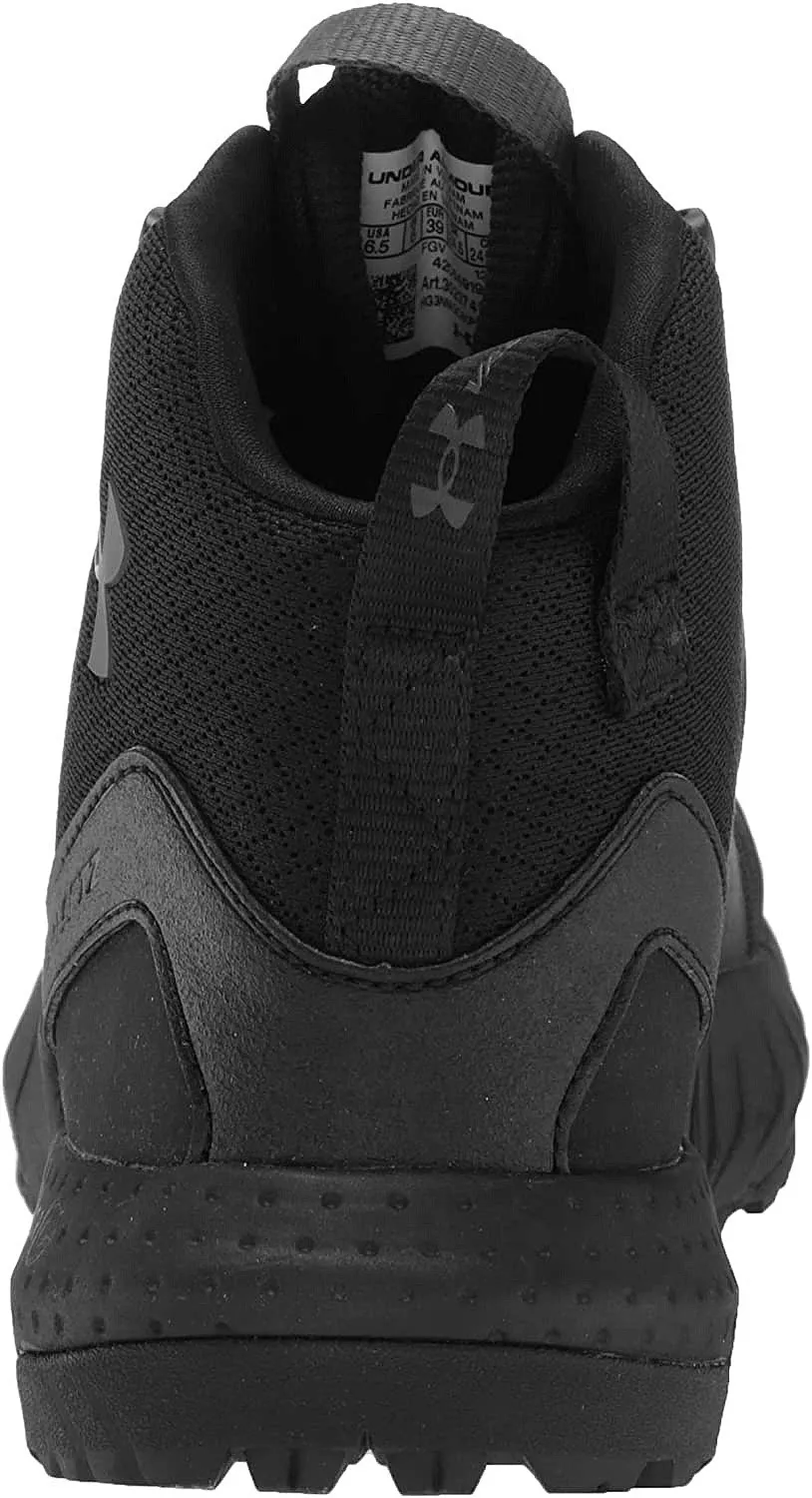 shoes Under Armour Micro G Valsetz Mid - 001/Black/Black - men´s