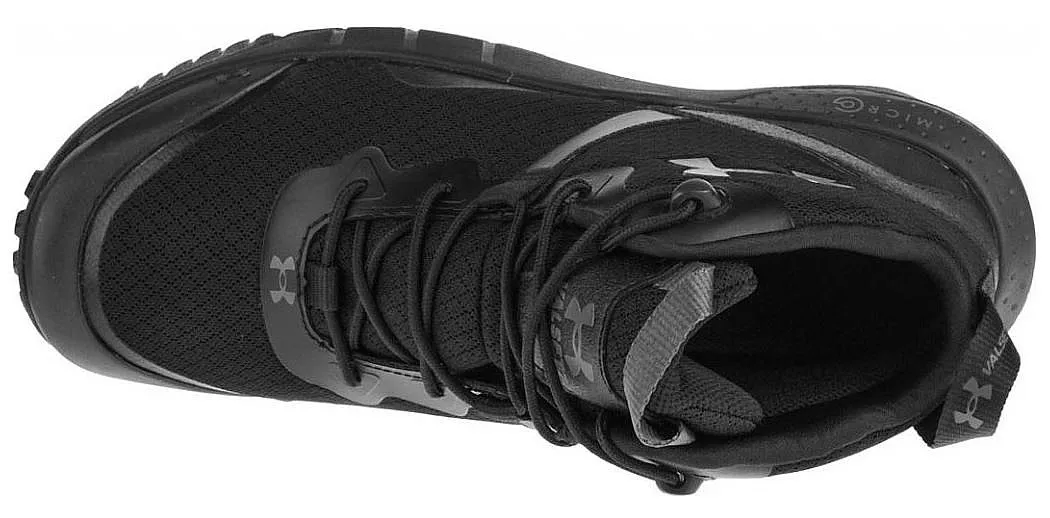 shoes Under Armour Micro G Valsetz Mid - 001/Black/Black - men´s