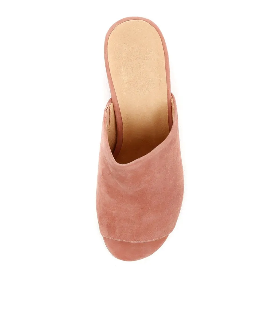 SILENT D Emenias Rose Suede