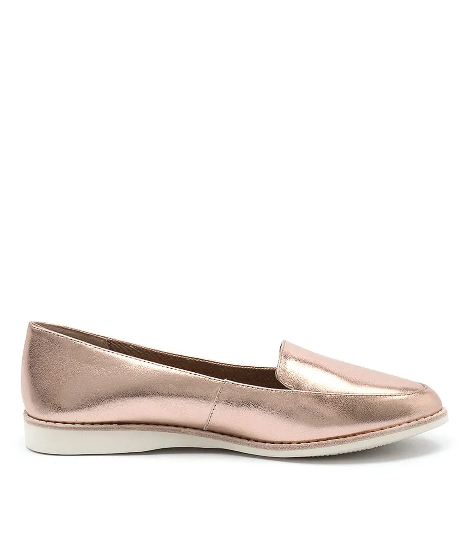 SILENT D Karmen Rose Gold Leather