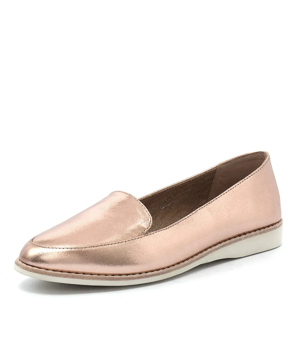 SILENT D Karmen Rose Gold Leather