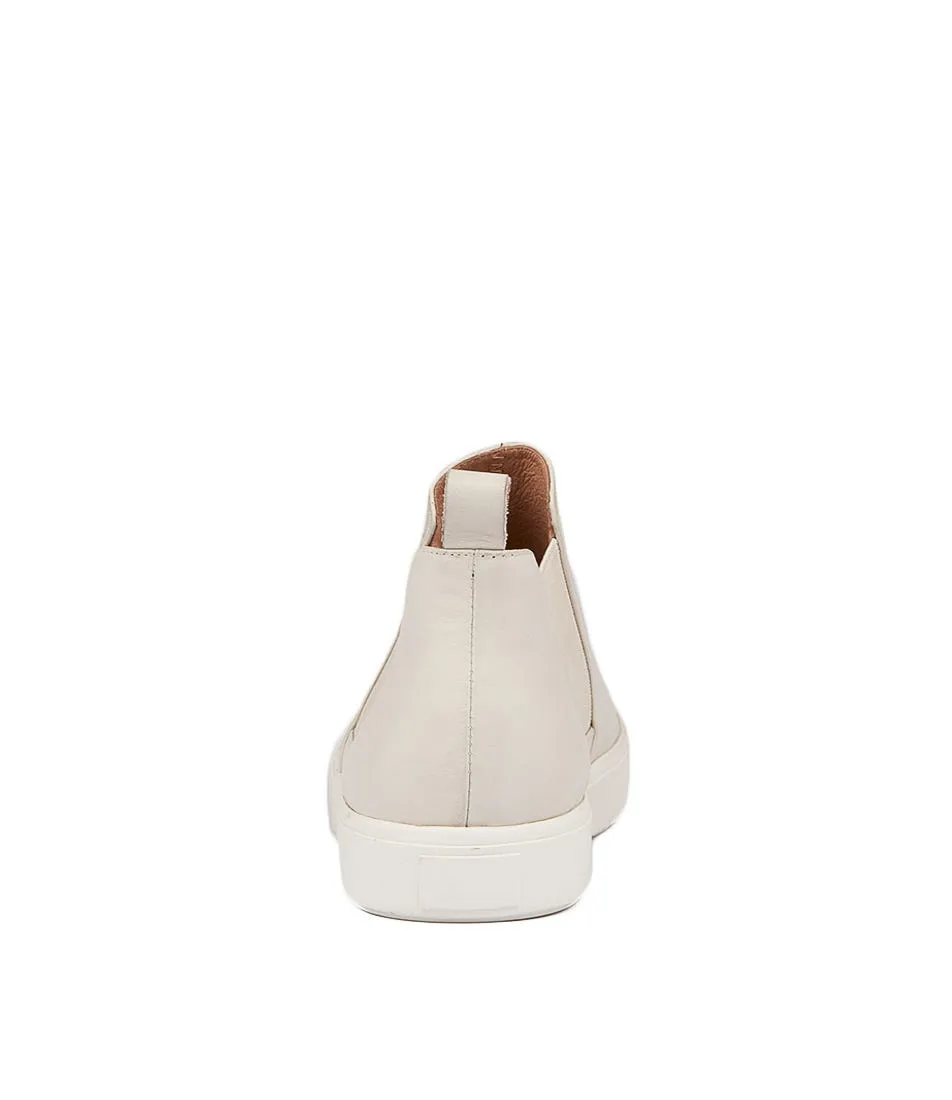 SILENT D Vilma Off White Leather