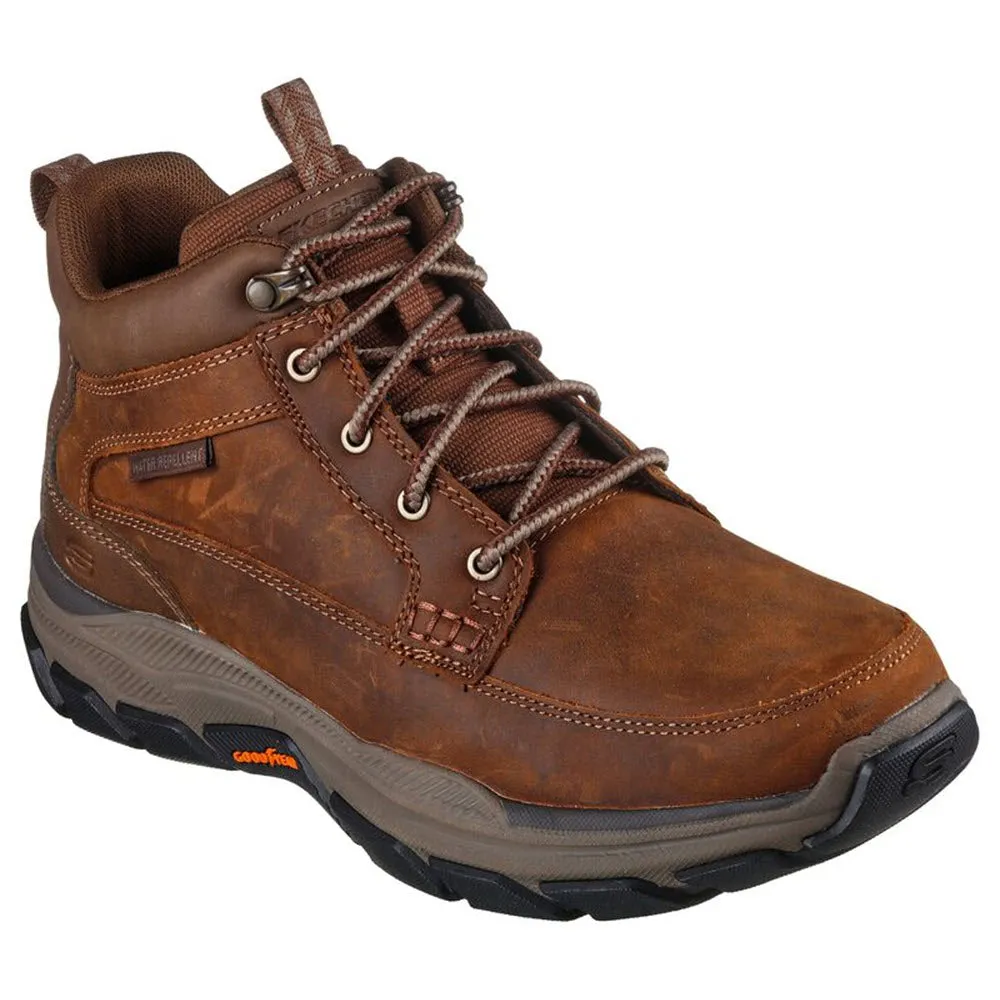 SKECHERS BOSWELL DARK BROWN - MENS