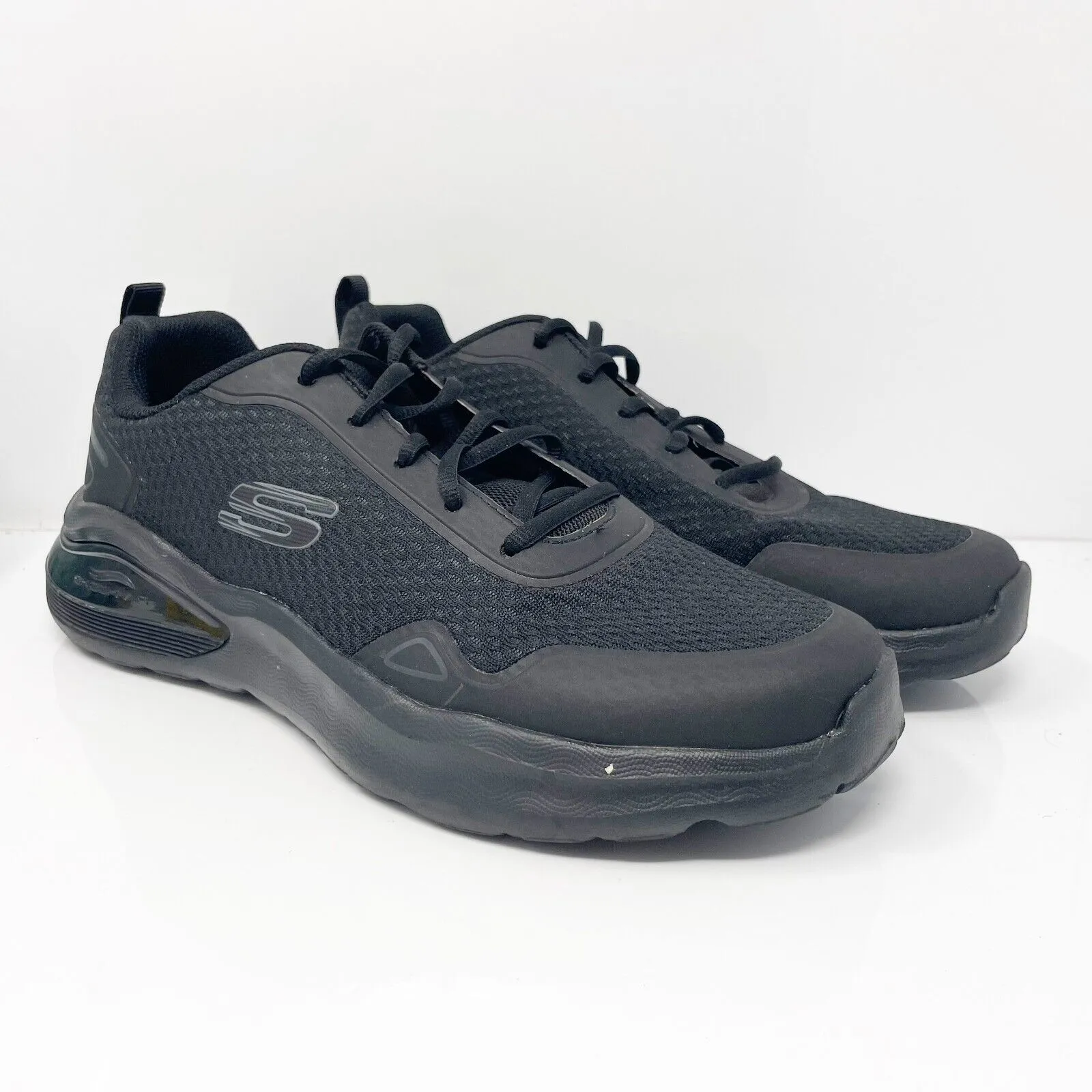 Skechers Mens Air Cushioning Citro 232562W Black Running Shoes Sneakers Sz 10.5