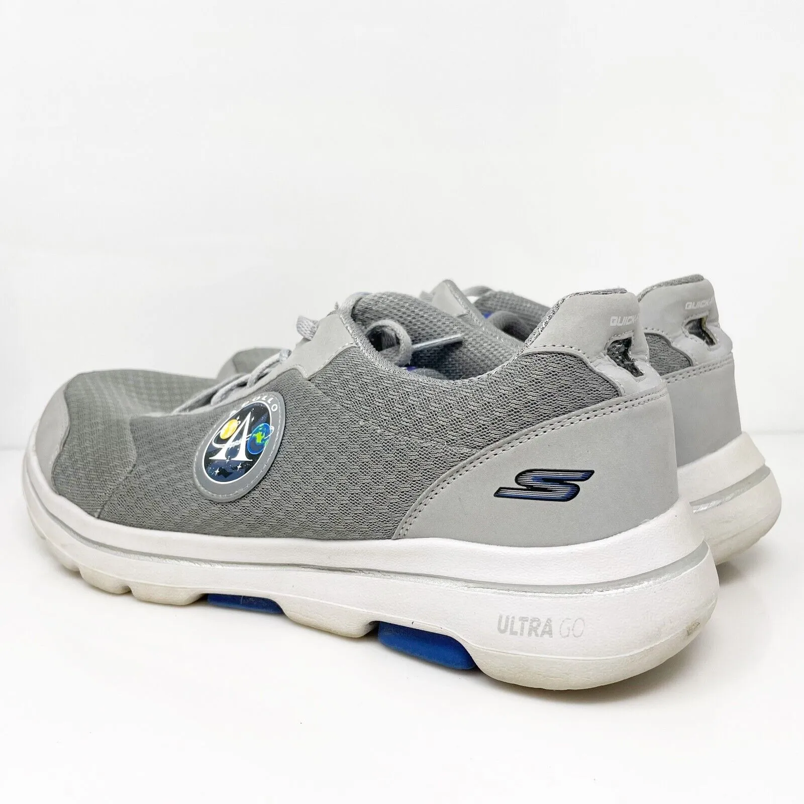 Skechers Mens Go Walk 5 55509AJ Gray Running Shoes Sneakers Size 10